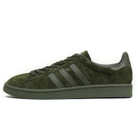 Adidas Campus Soccer Shoes Dark Green 5 